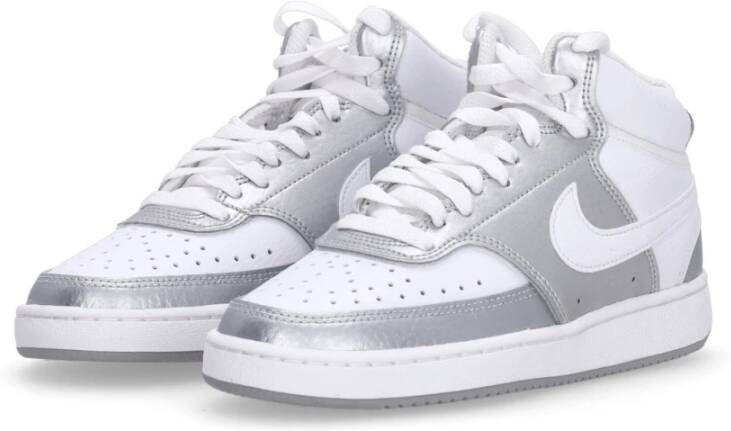 Nike Retro Stijl Mid Basketbalsneaker White Dames