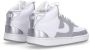 Nike Retro Stijl Mid Basketbalsneaker White Dames - Thumbnail 4