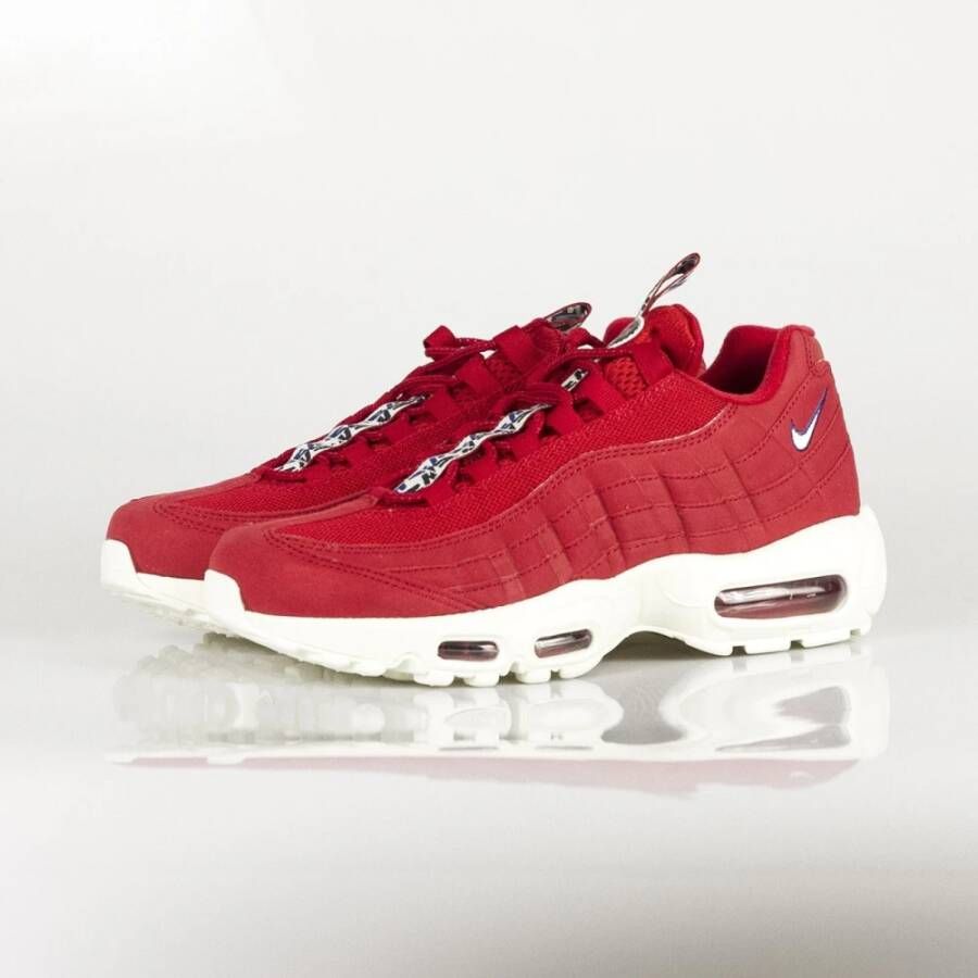 Nike Rood Blauw Lage Schoen Air Max Red Heren