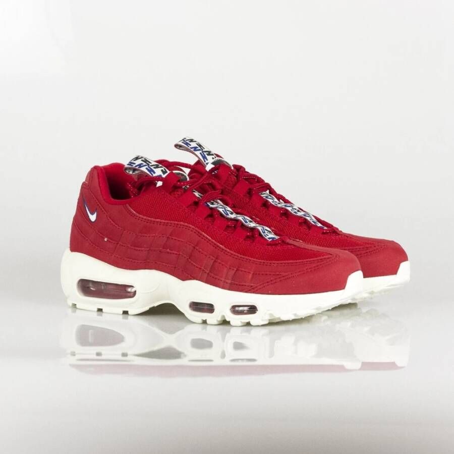 Nike Rood Blauw Lage Schoen Air Max Red Heren