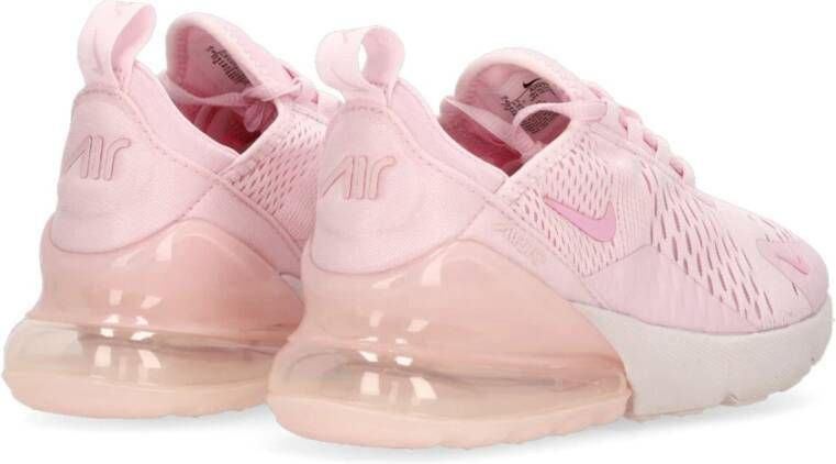 Nike Roze Foam Lage Sneaker met Oversize Air Unit Pink Dames