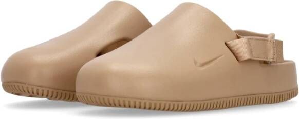 Nike Rustige Mule Hennep Sabot Ontwerp Beige Heren