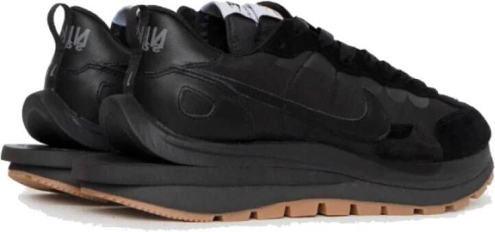 Nike Sacai Vaporwaffle Black Gum Sneakers Black Heren