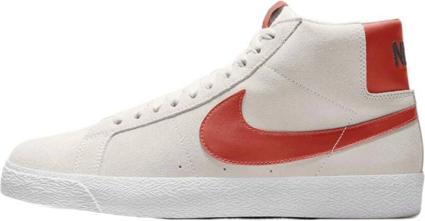 Nike SB Zoom Blazer Mid Sneakers White Heren