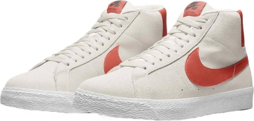 Nike SB Zoom Blazer Mid Sneakers White Heren