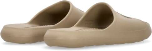 Nike Schuim Slide Slippers Khaki Zwart Beige Heren