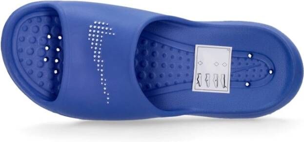 Nike Slide Douche Slippers Spel Royal Wit Blue Heren