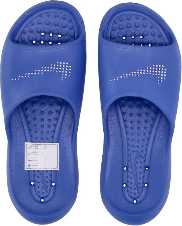 Nike Slide Douche Slippers Spel Royal Wit Blue Heren