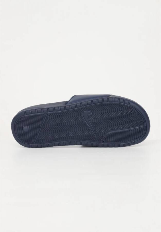 Nike Blauwe JDI Sliders Blauw Heren