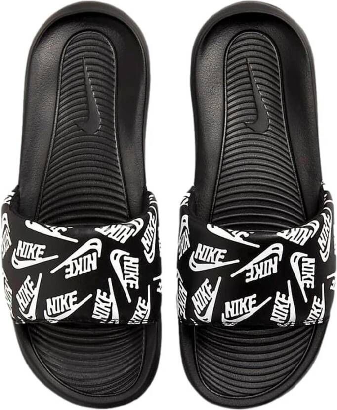 Nike Sneldrogende Slipper met Bedrukt Logo Black Unisex - Foto 4