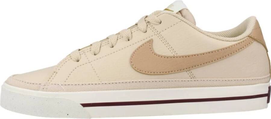 Nike Stijlvolle Court Legacy Next Natur Sneakers Beige Dames