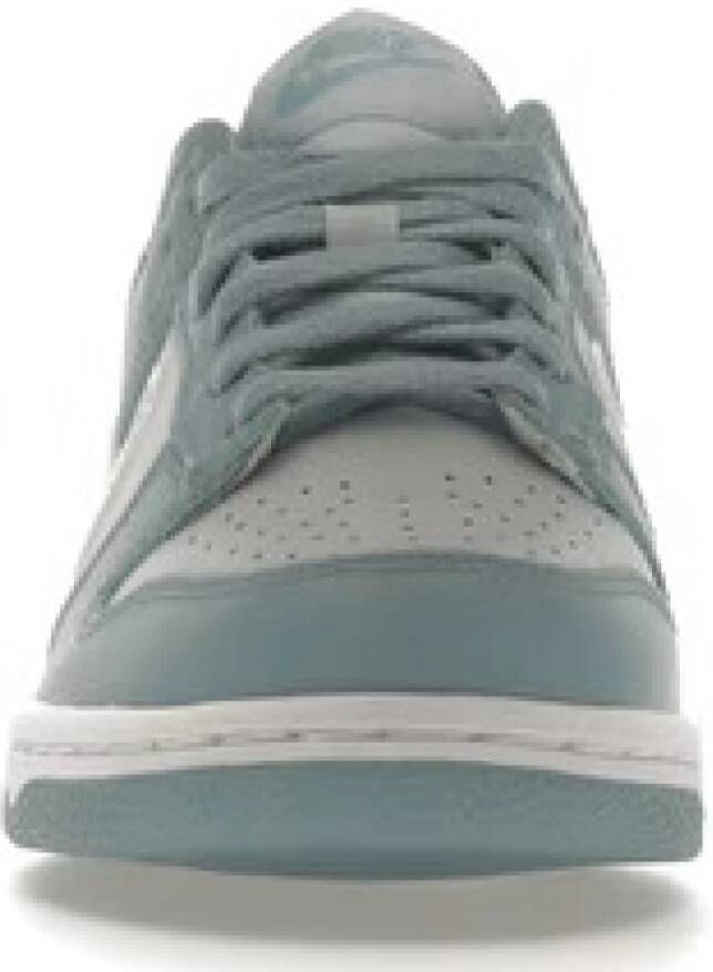 Nike Stijlvolle leren sneakers Blauw Dames