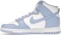 Nike Hoge Top Aluminium Sneakers Blauw Dames - Thumbnail 7