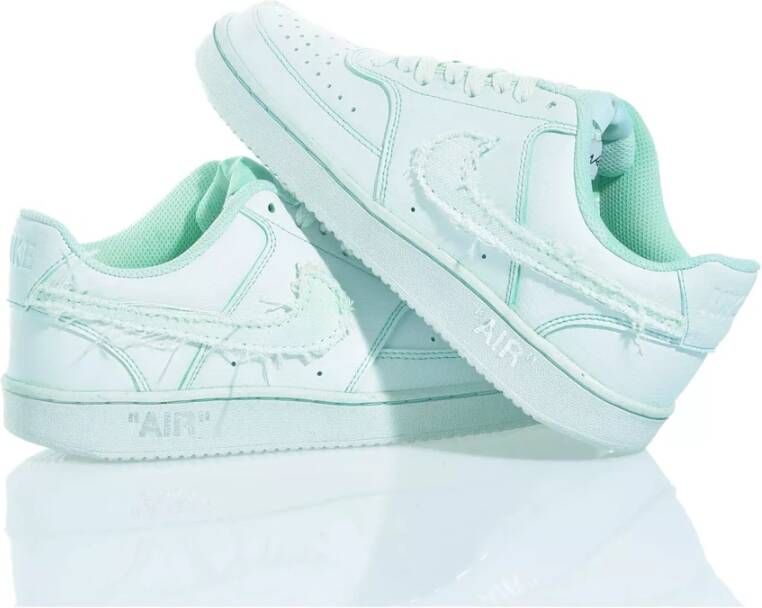 Nike Handgemaakte Groene Sneakers Schoenen Customized Green Heren
