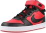 Nike Stijlvolle Court Borough Mid 2 Sneakers Red - Thumbnail 3