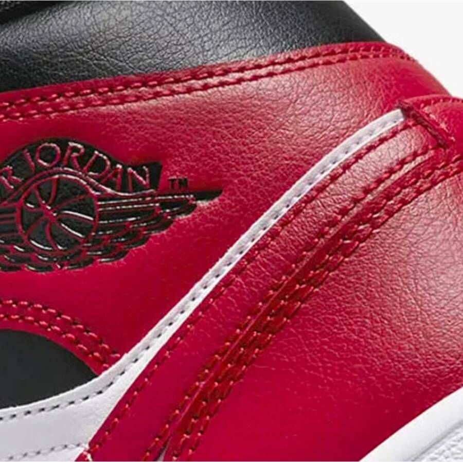 Nike W Air Jordan 1 Mid Sneakers Rood Dames