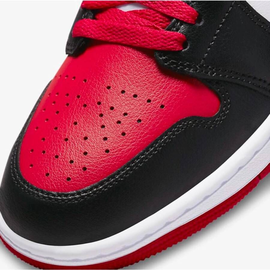 Nike W Air Jordan 1 Mid Sneakers Rood Dames