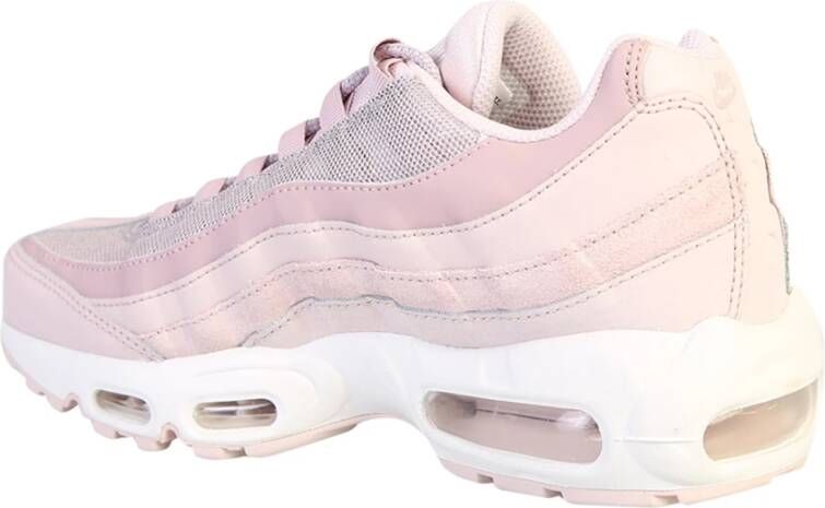 Nike Iconische Leren Sneakers Roze Dames
