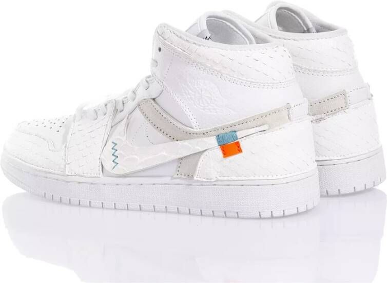 Nike Handgemaakte Wit Grijs Sneakers White Heren