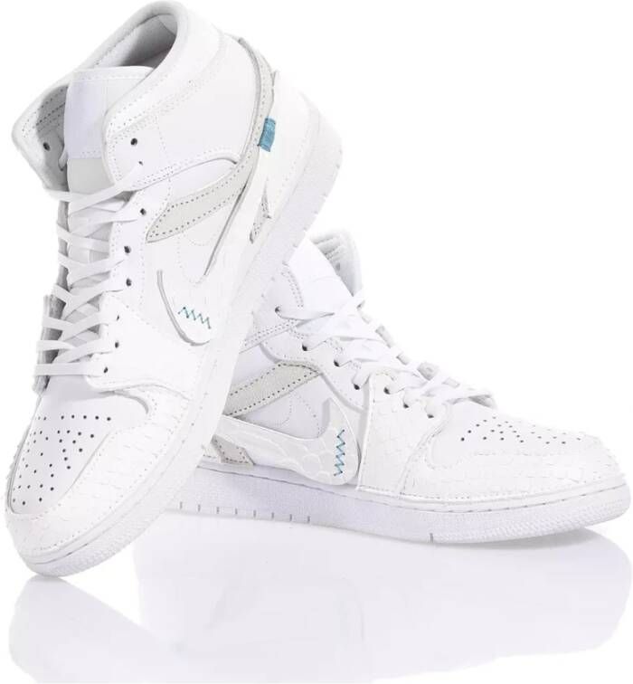 Nike Handgemaakte Wit Grijs Sneakers White Heren