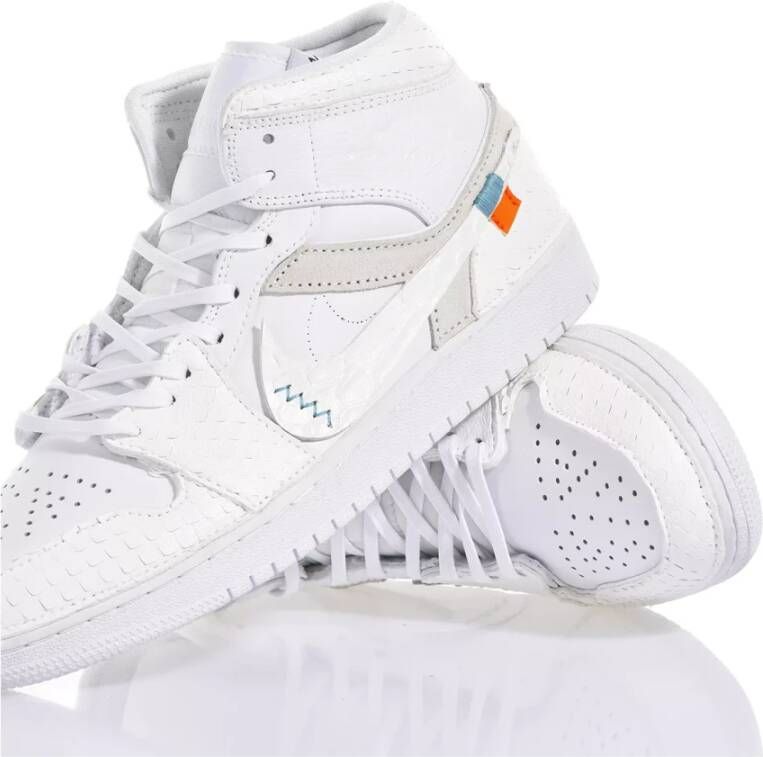 Nike Handgemaakte Wit Grijs Sneakers White Heren