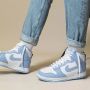 Nike Retrostijl Lichtblauwe Sneakers Blue Heren - Thumbnail 6