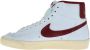 Nike Blazer Mid '77 SE Sisterhood (W) wit- bordeaux rood sneakers hoog DV7003 - Thumbnail 2