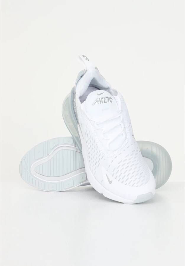 Nike "Witte sportieve sneakers met metalen details" Wit Dames