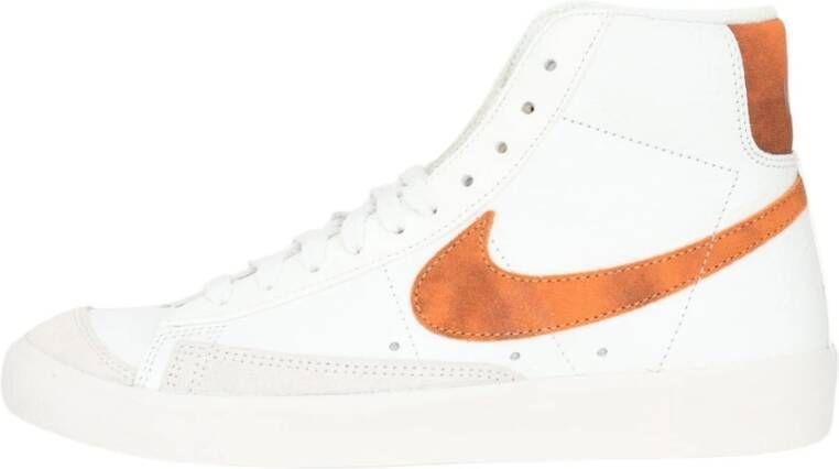 Nike Vintage Leren Sneakers Wit Dames