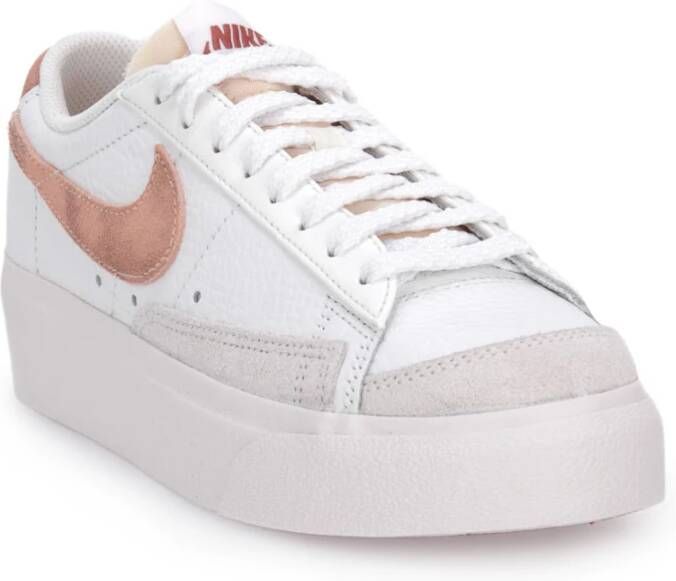 Nike Platform Summit Sneakers Wit Heren