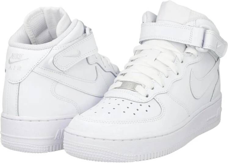 Nike Air Force 1 MID GS Sneakers Wit Heren