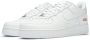 Nike Supreme Air Force 1 Low Witte Sneakers Wit Heren - Thumbnail 2