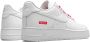 Nike Supreme Air Force 1 Low Witte Sneakers Wit Heren - Thumbnail 3