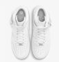 Nike Air Force 1 Mid basisschool Schoenen White Leer Textil Foot Locker - Thumbnail 5