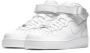 Nike Air Force 1 Mid basisschool Schoenen White Leer Textil Foot Locker - Thumbnail 5