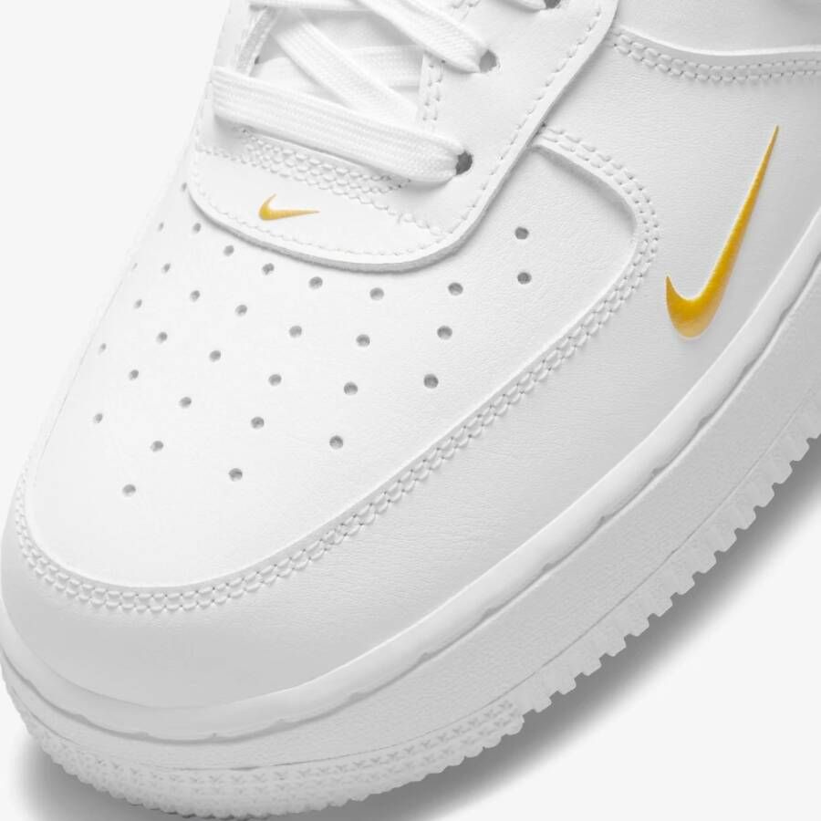 Nike Leren Sneakers Wit Heren