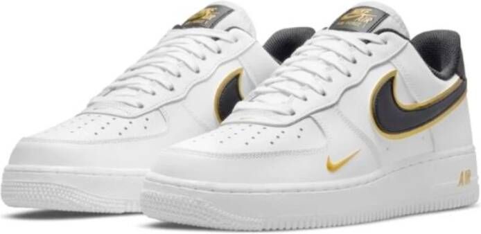 Nike Leren Sneakers Wit Heren