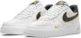 Nike Air Force 1 Low Heren Schoenen White Leer - Thumbnail 8