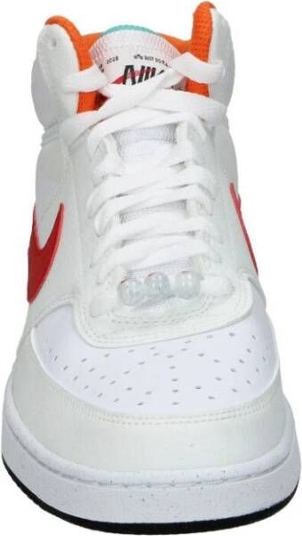 Nike Stijlvolle Synthetische Stoffen Sneakers Wit Heren