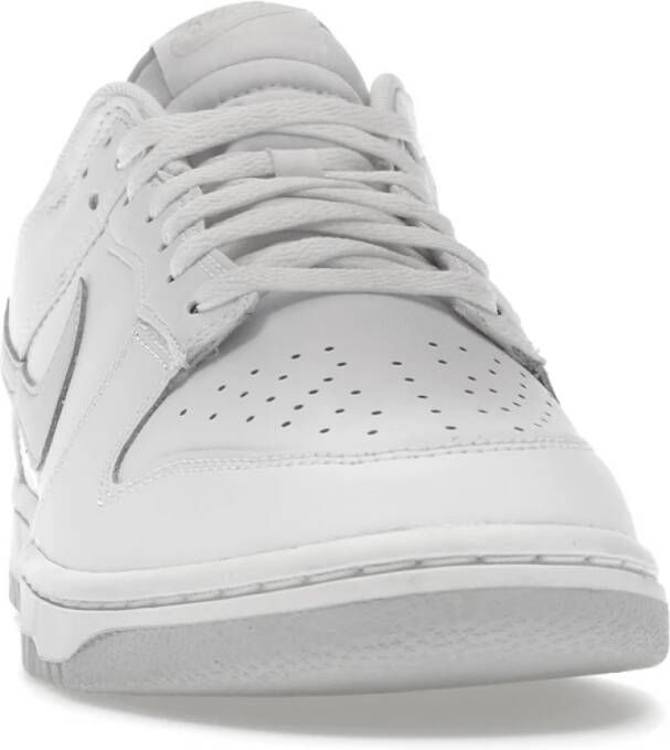 Nike "Pure Platinum Dunk Low Retro" Wit Unisex