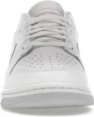 Nike "Pure Platinum Dunk Low Retro" Wit Unisex