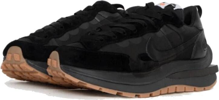 Nike "Zwarte Gum Vaporwaffle Sneakers" Zwart Heren