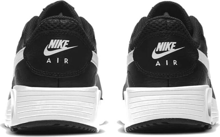 Nike PU Leren Air Max Sneakers Zwart Heren