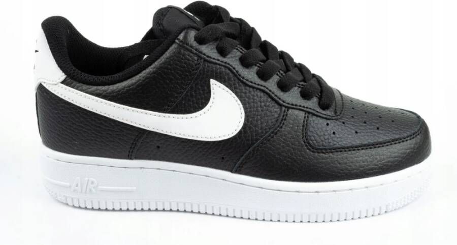 Nike Hoogwaardige leren Skin Sneakers Zwart Heren