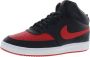 Nike Stijlvolle Court Vision Mid Sneakers Zwart Heren - Thumbnail 2