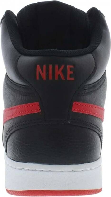 Nike Stijlvolle Court Vision Mid Sneakers Zwart Heren