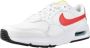 Nike Witte Sportieve Textiel Sneakers Vrouwen White Dames - Thumbnail 7