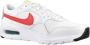 Nike Witte Sportieve Textiel Sneakers Vrouwen White Dames - Thumbnail 10