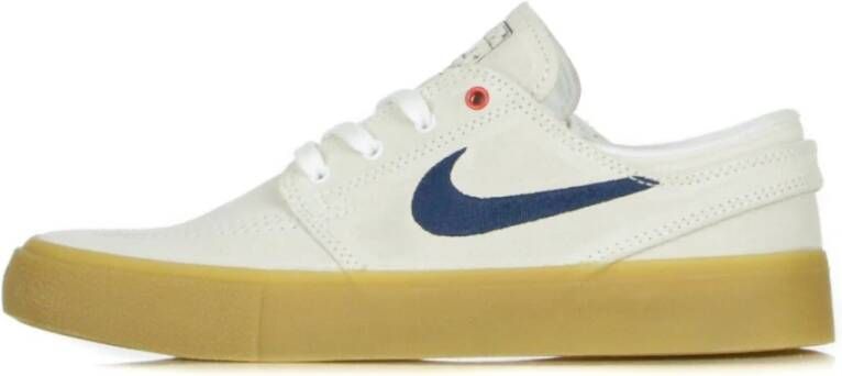 Nike Stijlvolle Herenskateschoen in Wit Marineblauw White Heren