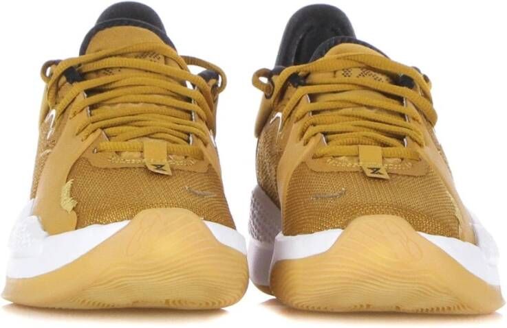 Nike Stijlvolle lage sneaker Tarwe Zwart Yellow Heren